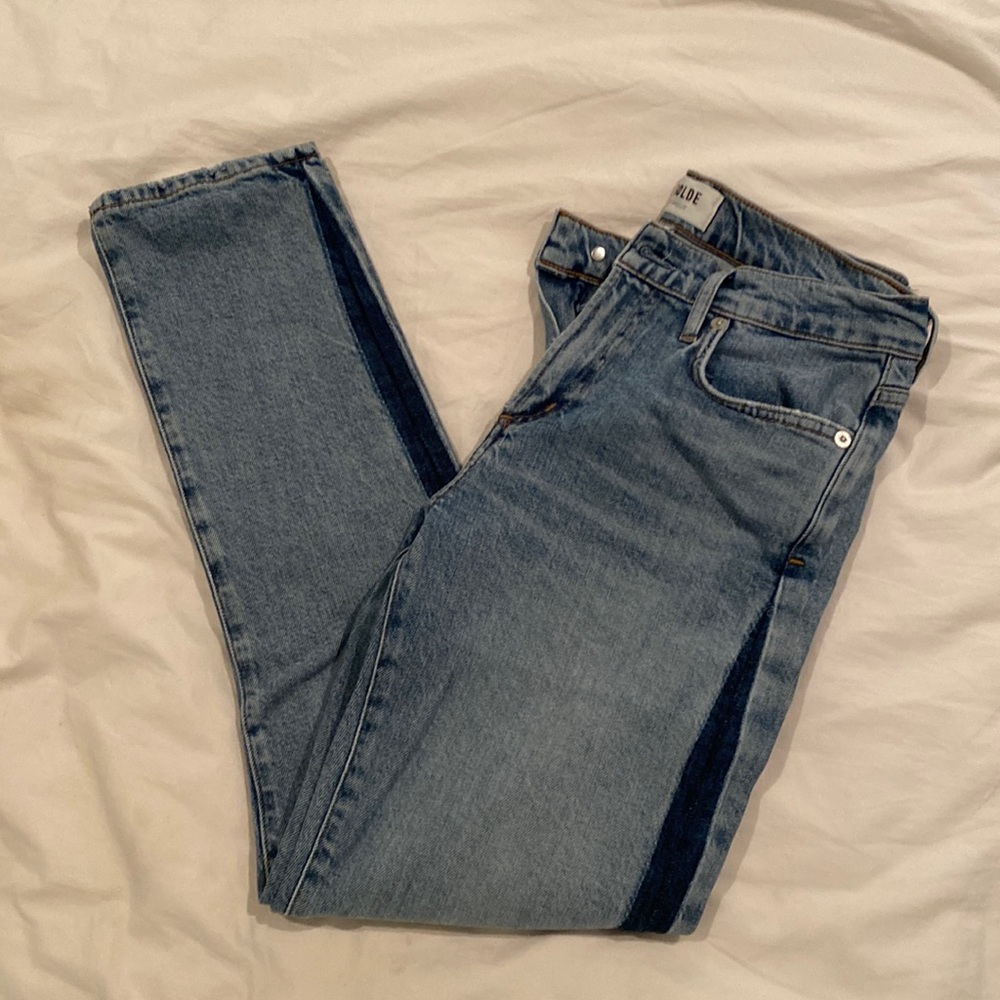 Agolde Toni Straight Leg Jean in Swerve